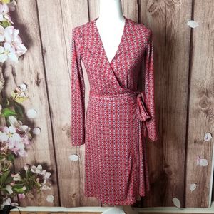 Banana Republic  Factory printed wrap dres…